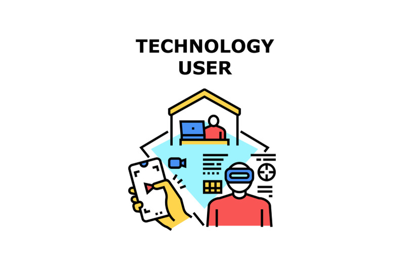 technology-user-icon-vector-illustration