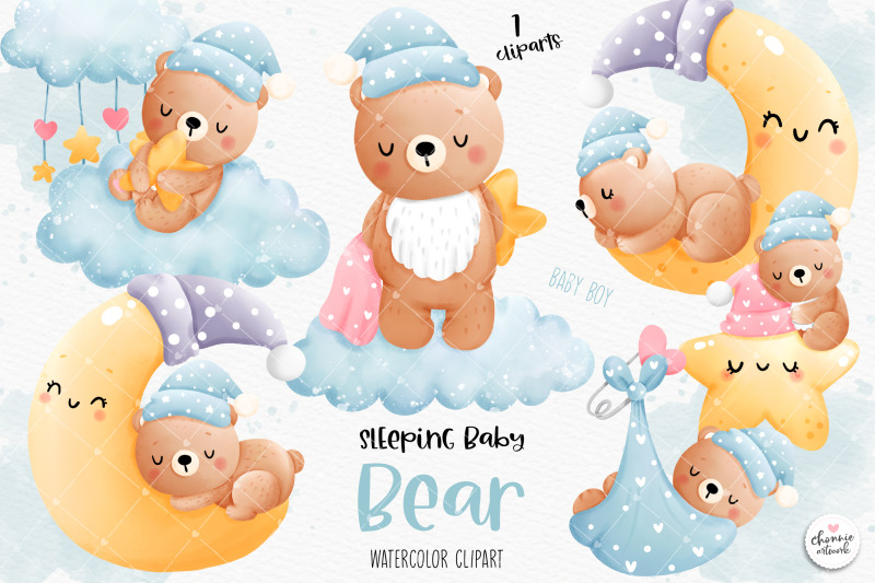 sleeping-baby-bear-clipart-baby-boy-clipart