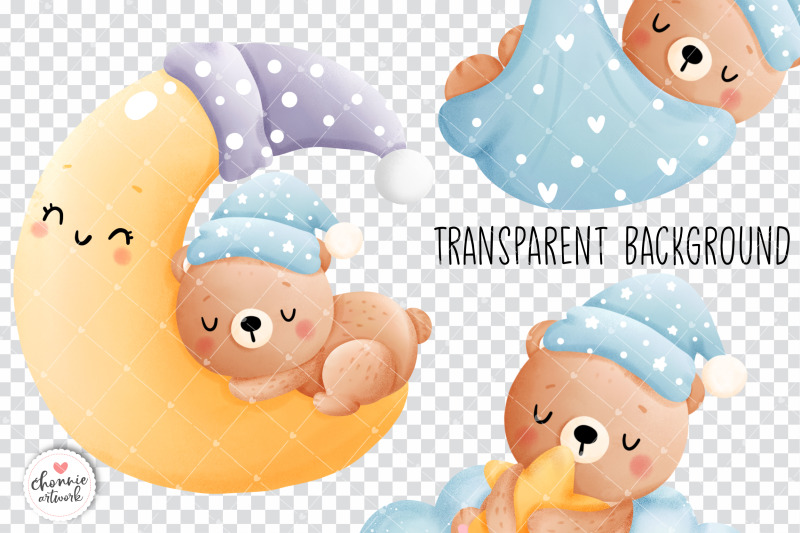 sleeping-baby-bear-clipart-baby-boy-clipart