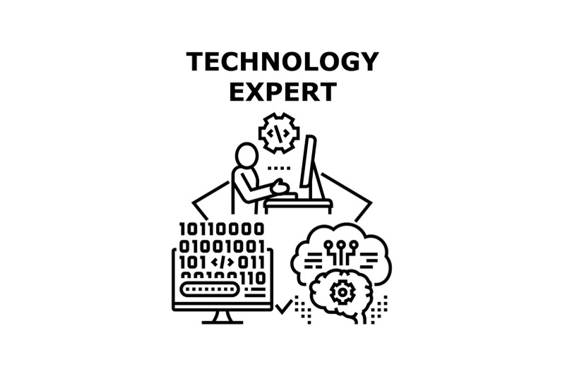technology-expert-icon-vector-illustration