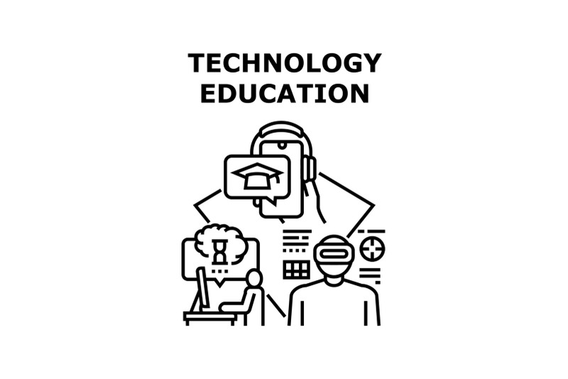 technology-education-icon-vector-illustration