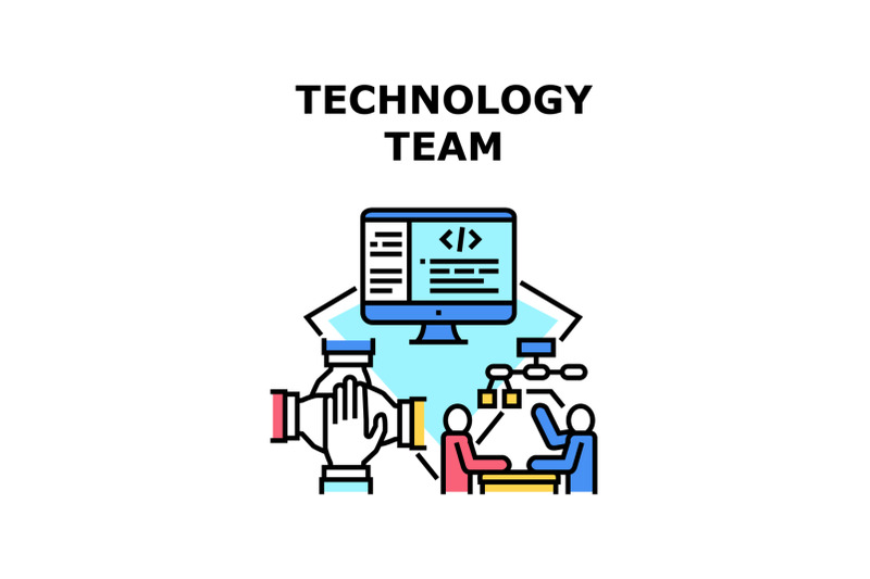 technology-team-icon-vector-illustration