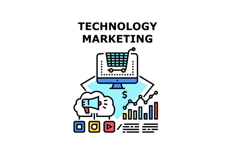 technology-marketing-icon-vector-illustration