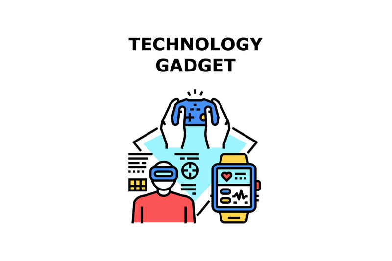 technology-gadget-icon-vector-illustration