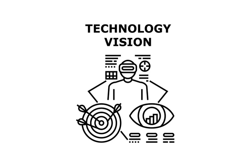 technology-vision-icon-vector-illustration