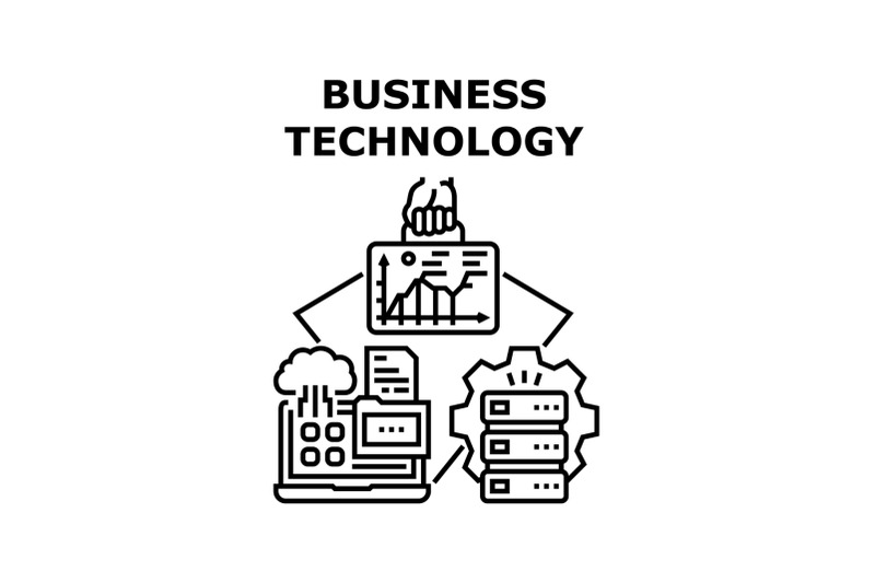 business-technology-icon-vector-illustration