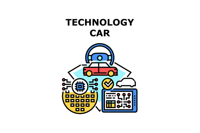 technology-car-icon-vector-illustration