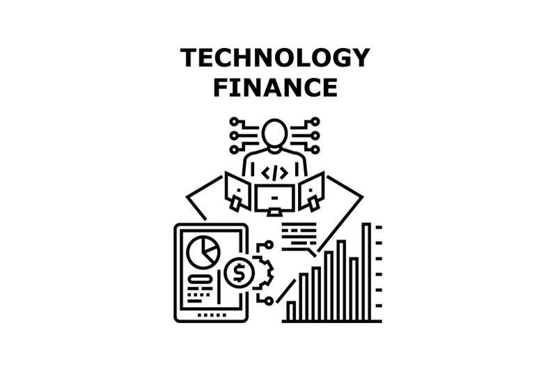 technology-finance-icon-vector-illustration