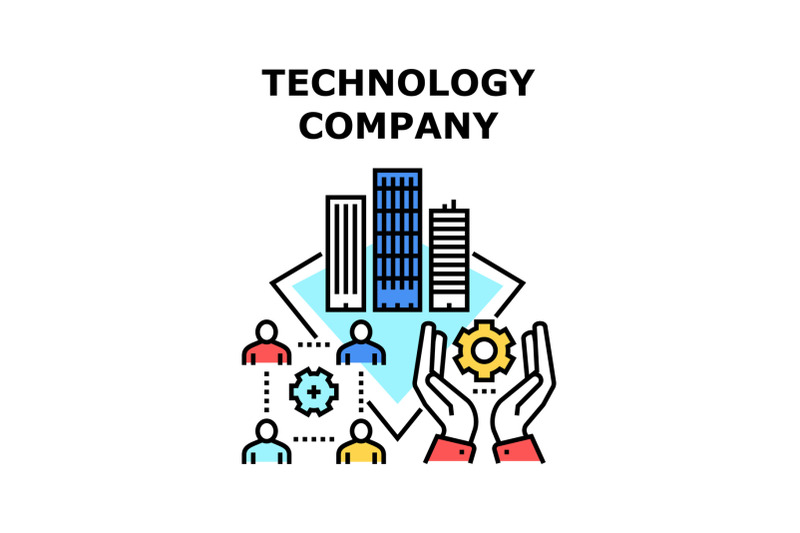 technology-company-icon-vector-illustration