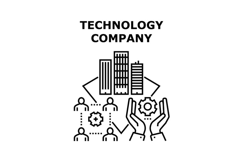 technology-company-icon-vector-illustration