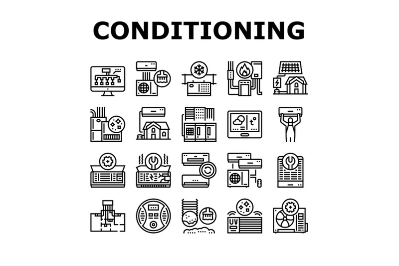 conditioning-system-electronics-icons-set-vector