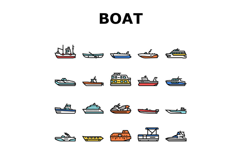 boat-water-transportation-types-icons-set-vector