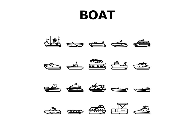 boat-water-transportation-types-icons-set-vector