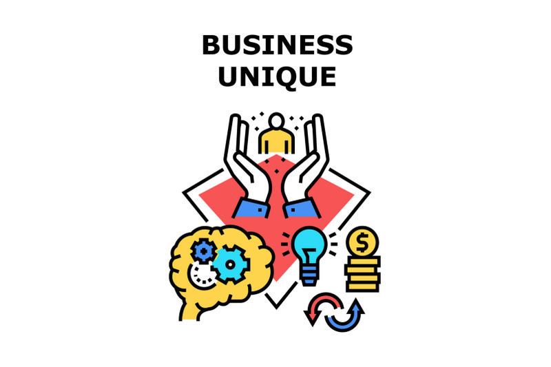 business-unique-vector-concept-color-illustration