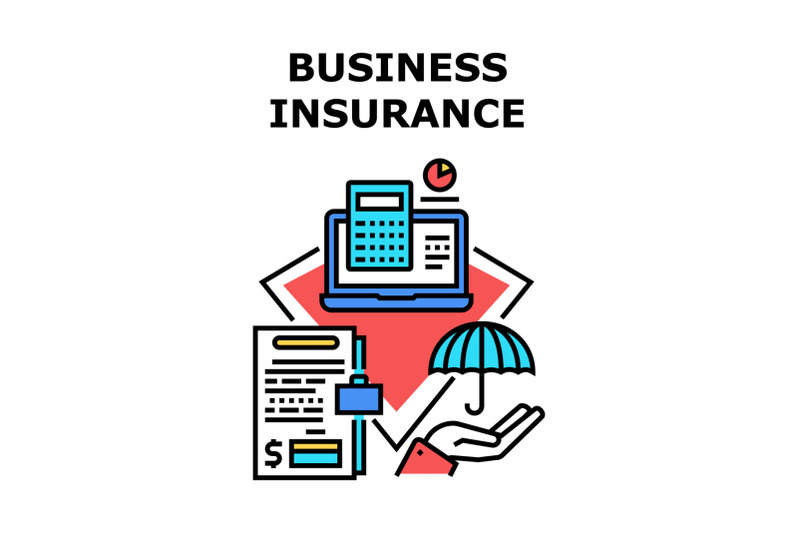 business-insurance-concept-color-illustration