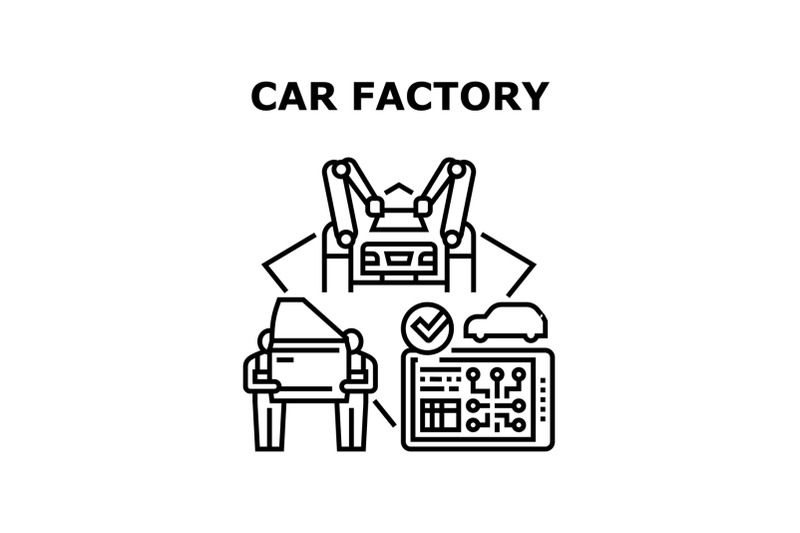 car-factory-production-concept-color-illustration