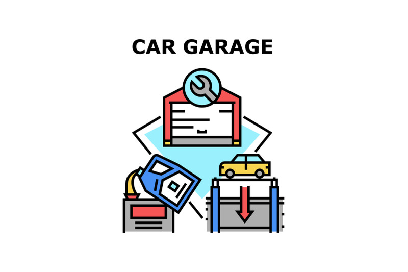 car-garage-building-concept-color-illustration