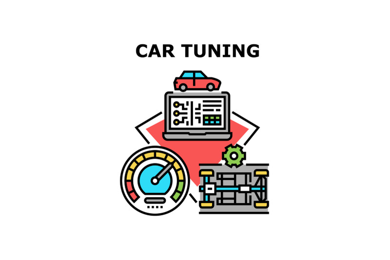 car-tuning-improvement-concept-color-illustration