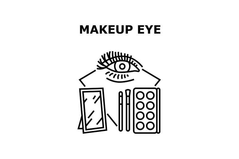 makeup-eye-accessory-concept-color-illustration
