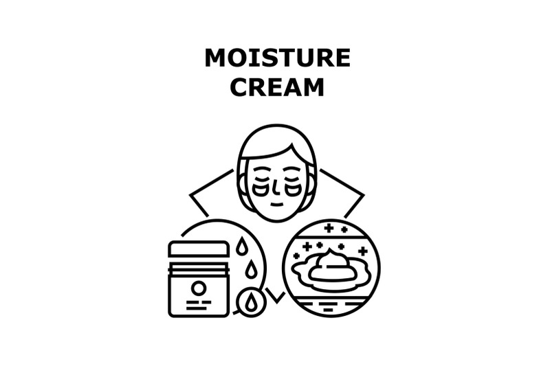 moisture-cream-vector-concept-black-illustration