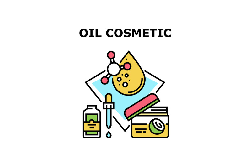 oil-cosmetic-vector-concept-color-illustration