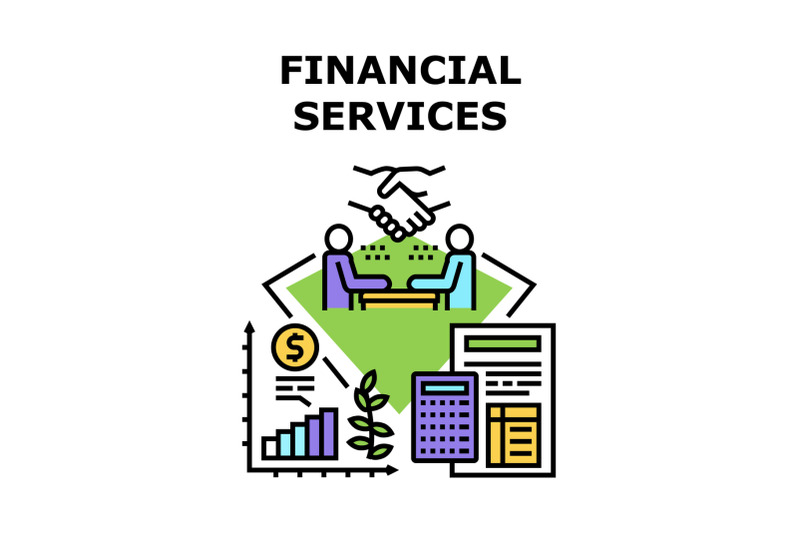 financial-services-concept-color-illustration