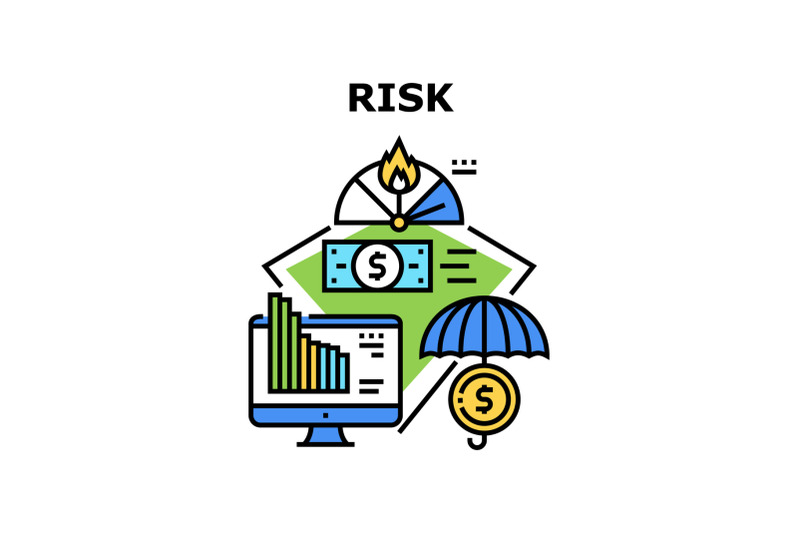 financial-risk-vector-concept-color-illustration