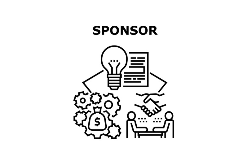 sponsor-investment-vector-concept-black-illustration