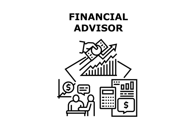 financial-advisor-vector-concept-illustration
