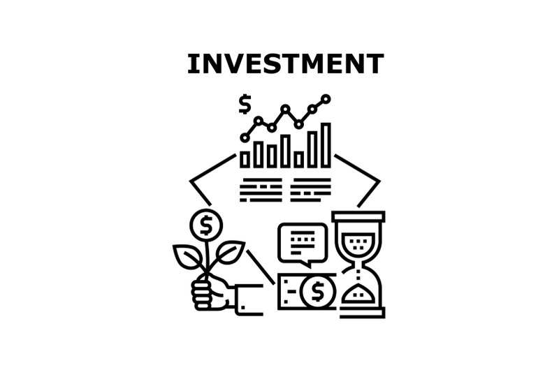 investment-money-vector-concept-black-illustration