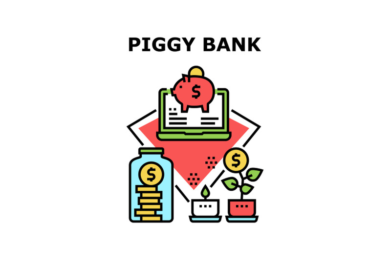 piggy-bank-money-vector-concept-color-illustration