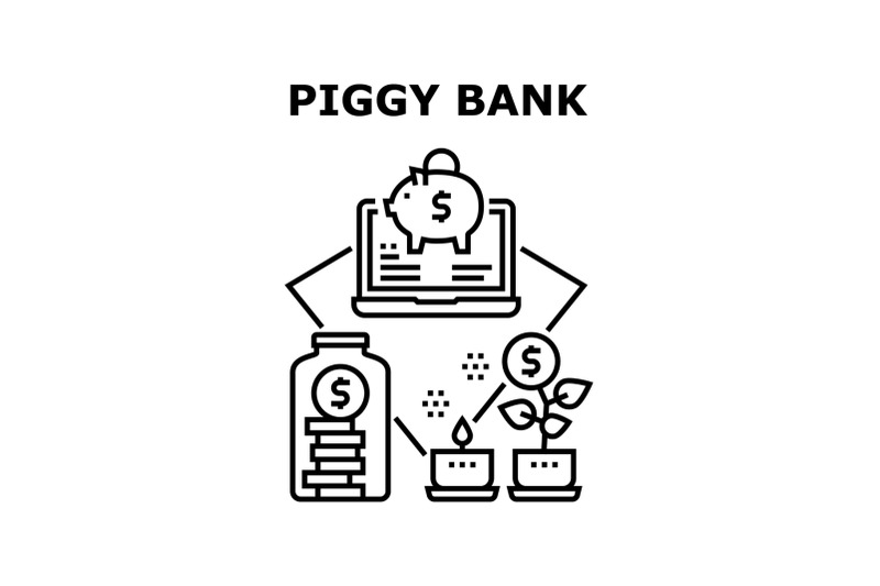 piggy-bank-money-vector-concept-black-illustration