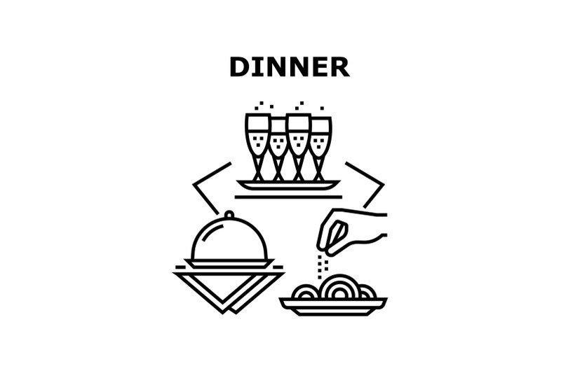 dinner-enjoyment-vector-concept-color-illustration