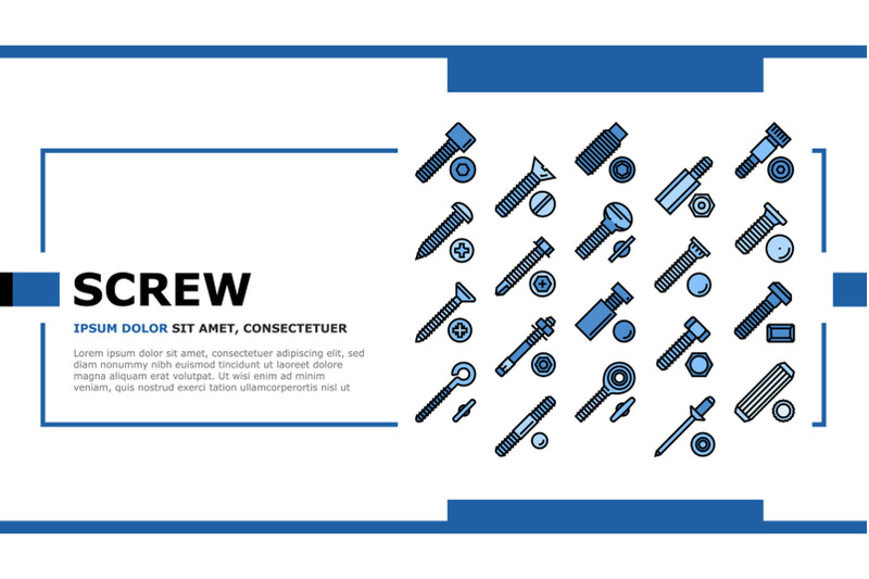 screw-and-bolt-building-accessory-landing-header-vector