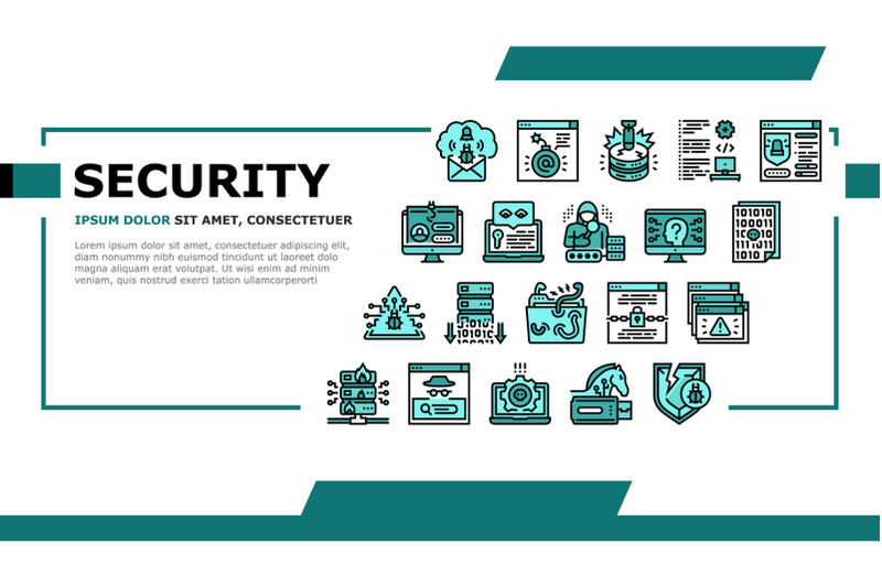 cyber-security-system-technology-landing-header-vector