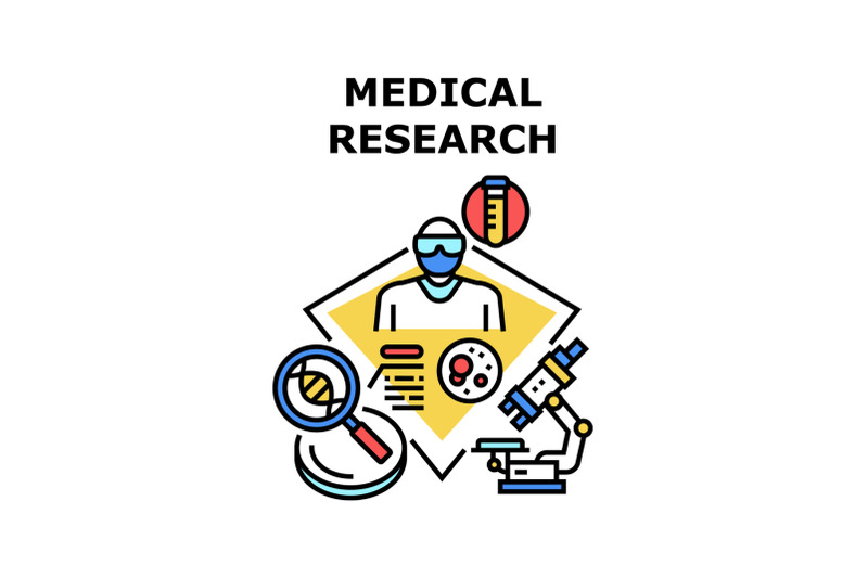 medical-research-vector-concept-color-illustration