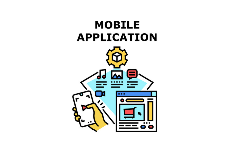 mobile-application-icon-vector-illustration