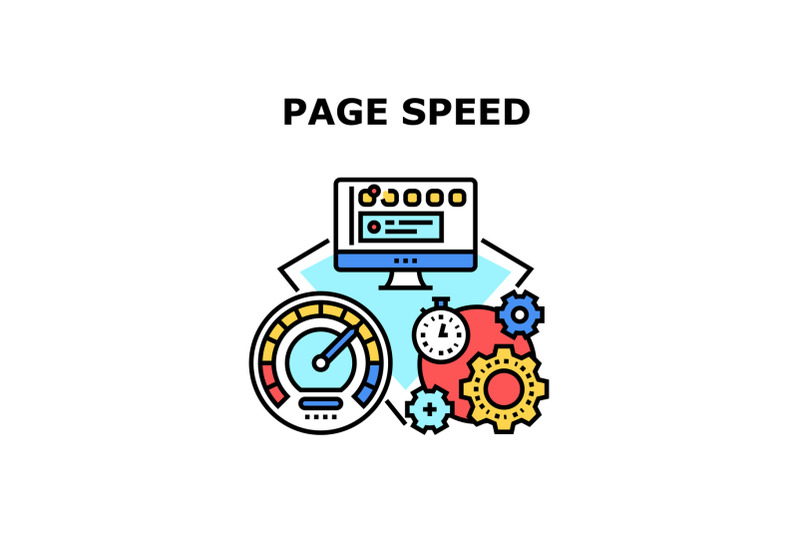 page-speed-icon-vector-illustration