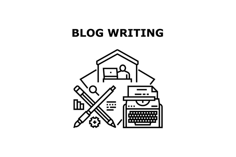 blog-writing-icon-vector-illustration