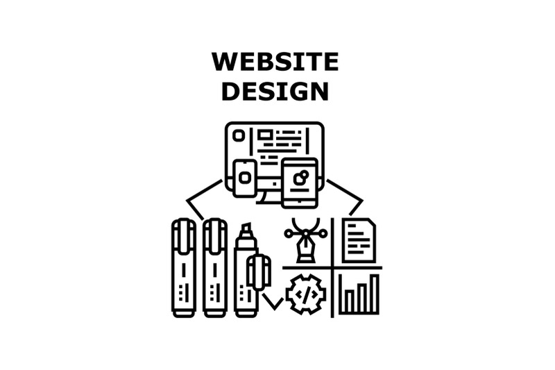 website-design-icon-vector-illustration