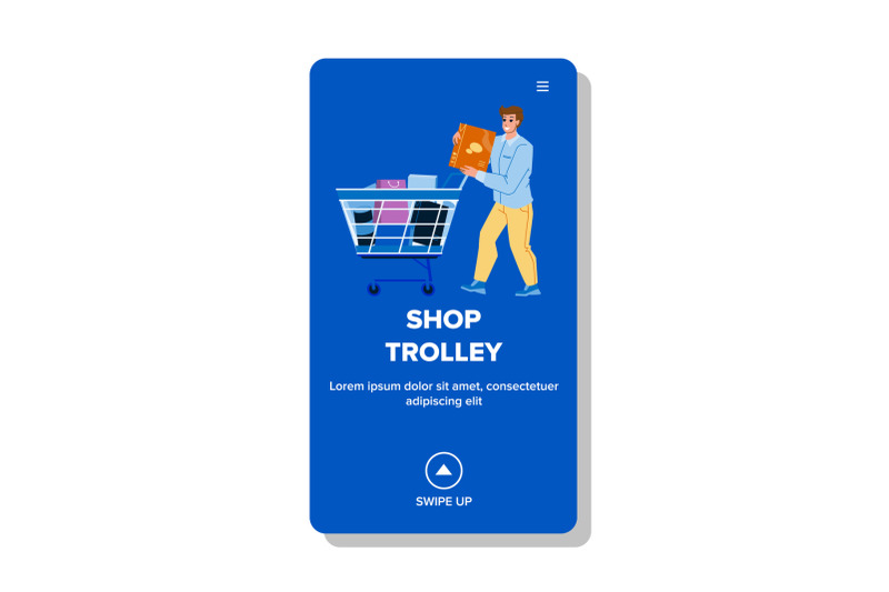 shop-trolley-carrying-purchases-in-market-vector