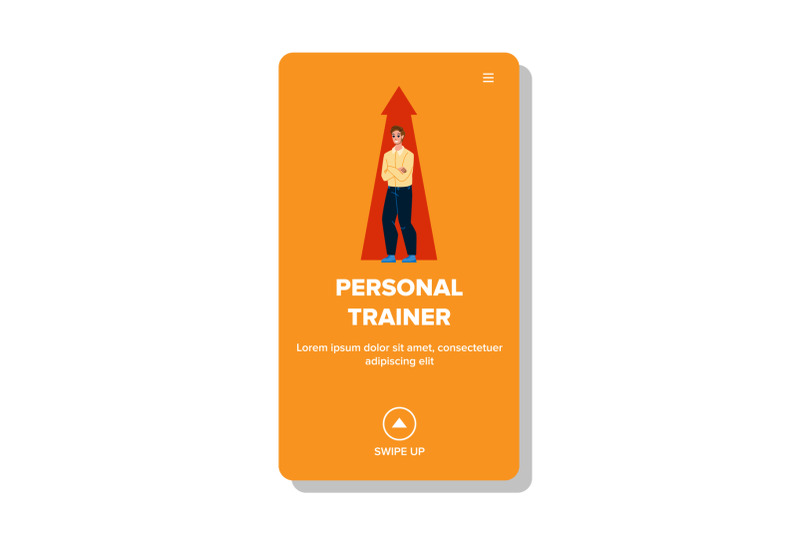 personal-trainer-teaching-students-business-vector