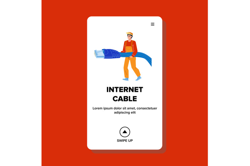 internet-cable-installation-provider-worker-vector