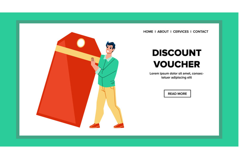 discount-voucher-for-purchasing-in-store-vector