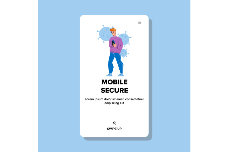 mobile-secure-vector