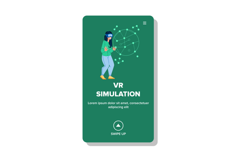 vr-simulation-vector