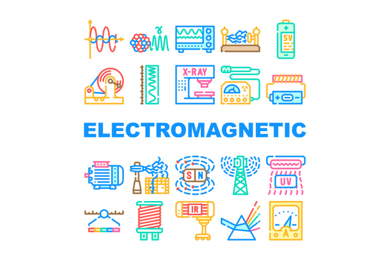 electromagnetic-science-physics-icons-set-vector