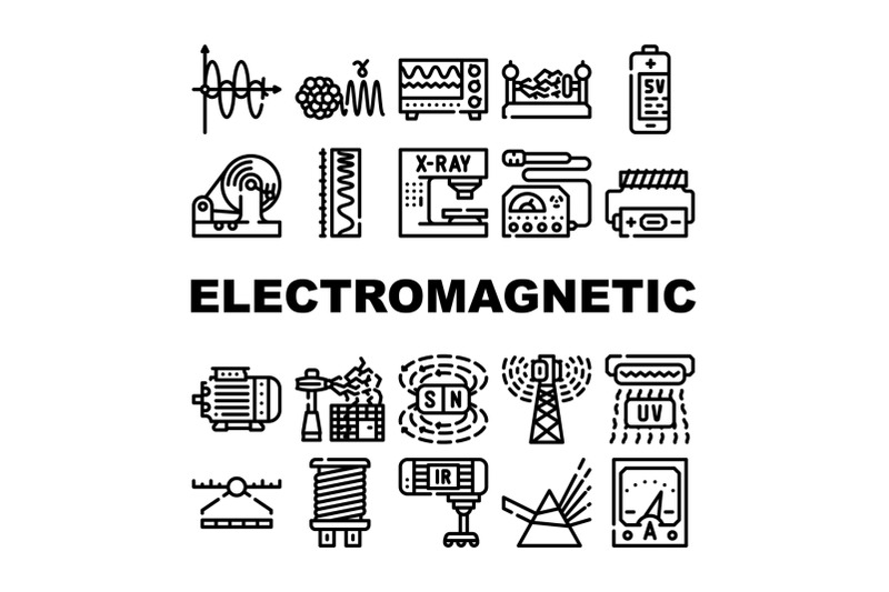 electromagnetic-science-physics-icons-set-vector