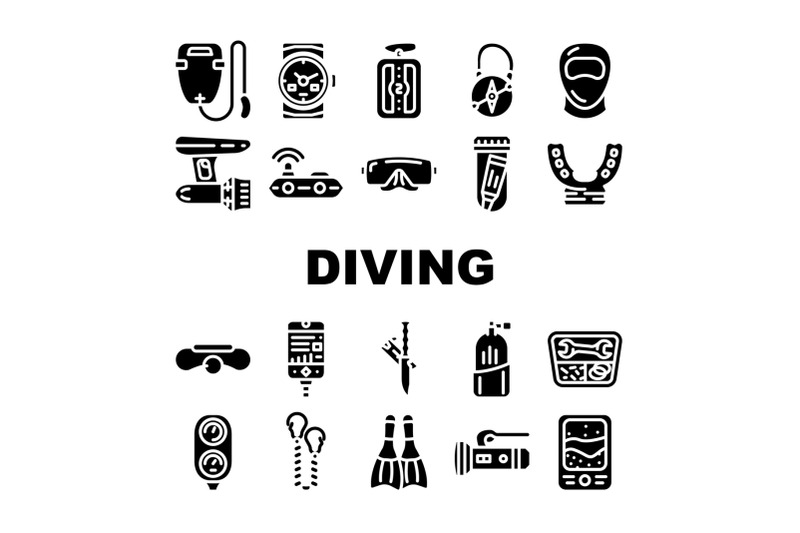 diving-equipment-and-accessories-icons-set-vector