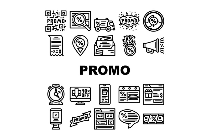 promo-and-advertising-coupon-icons-set-vector